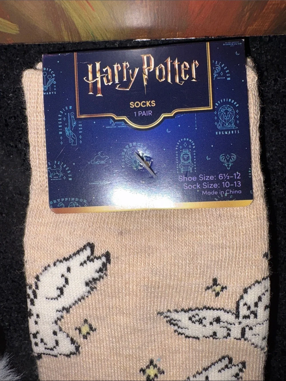 NWT bundle Harry Potter Socks +  Ty Plush Stuffed Toy Owl 🦉